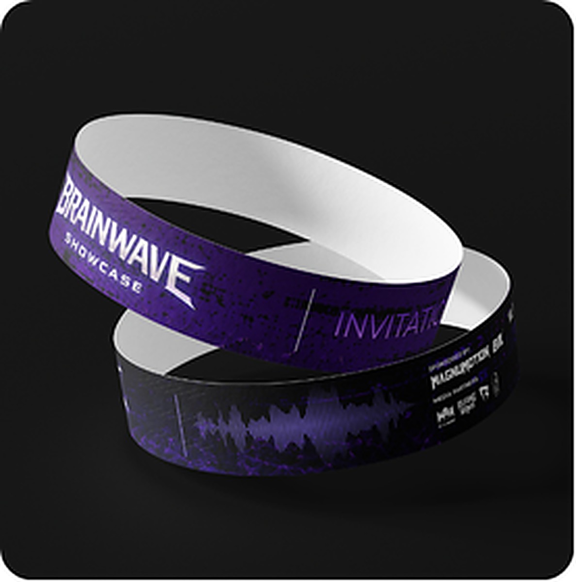 Brainwave event wristbands